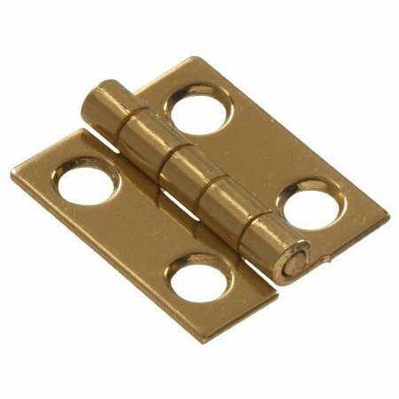 HILLMAN 3/4 SOLID BRASS NARROW HINGE 851185